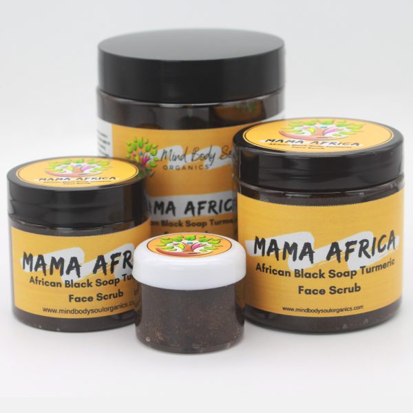 Mama Africa - Foaming Scrub with African Black Soap & Turmeric - Image 2