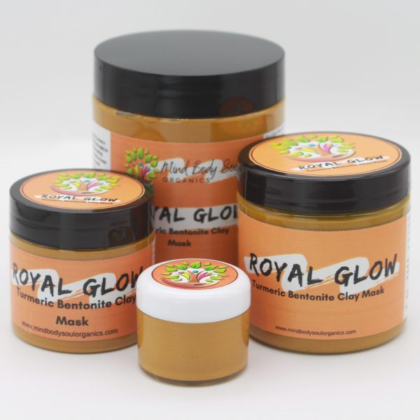 Royal Glow - Turmeric Bentonite Clay Mask - Image 2