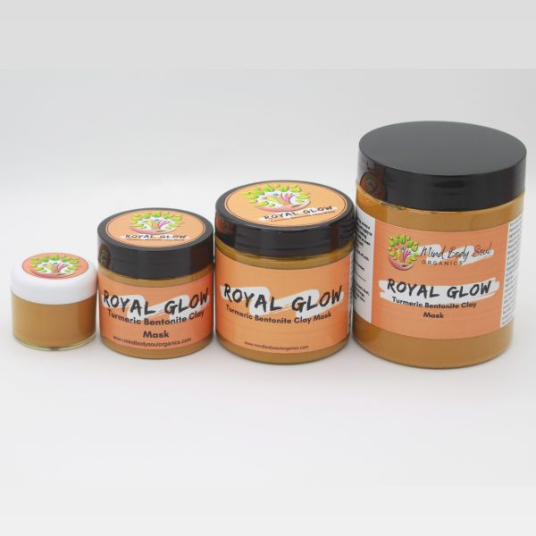 Royal Glow - Turmeric Bentonite Clay Mask - Image 5