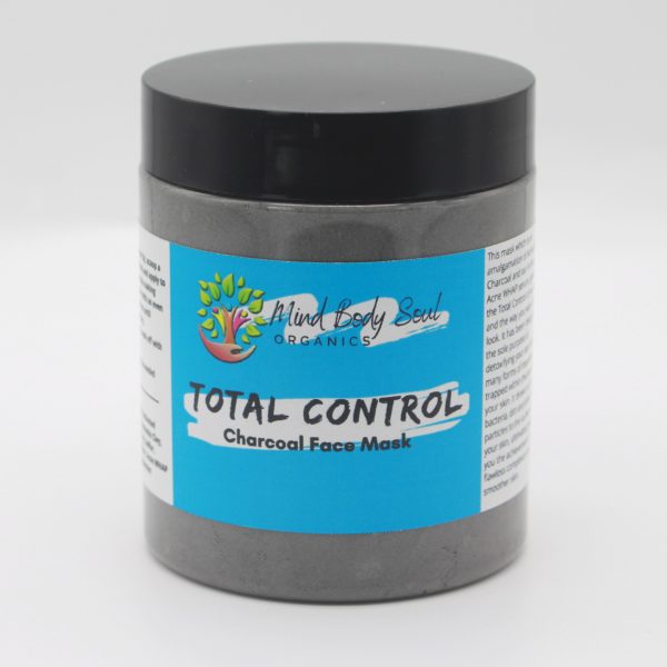 Total Control - Activated Charcoal with Sulfur for skin detoxing & acne removing Mask - Image 7