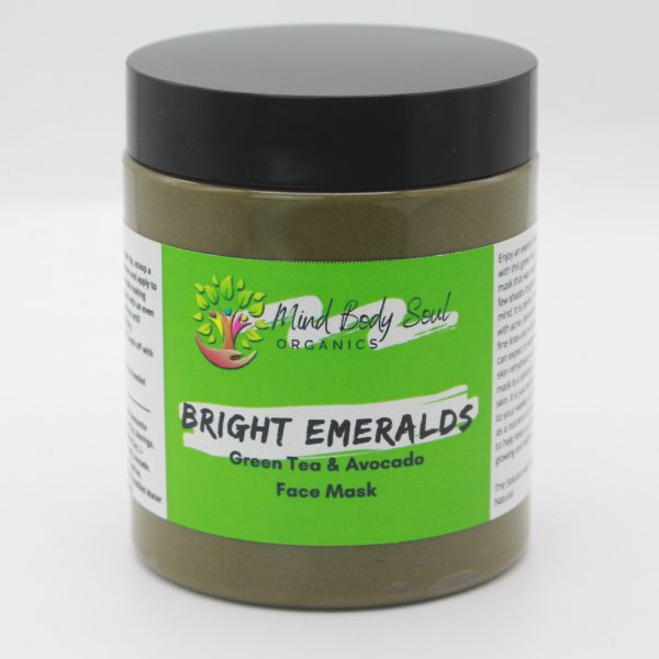 Bright Emeralds - Avocado Green Tea Toning Dark Spot Acne Mask - Image 7