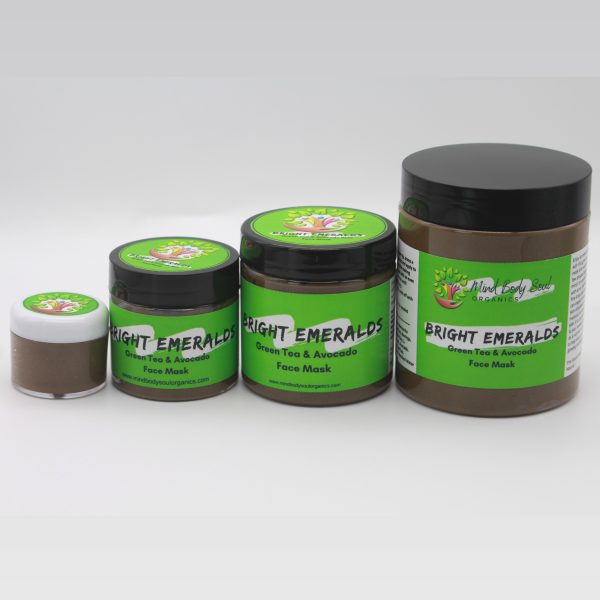 Bright Emeralds - Avocado Green Tea Toning Dark Spot Acne Mask - Image 5